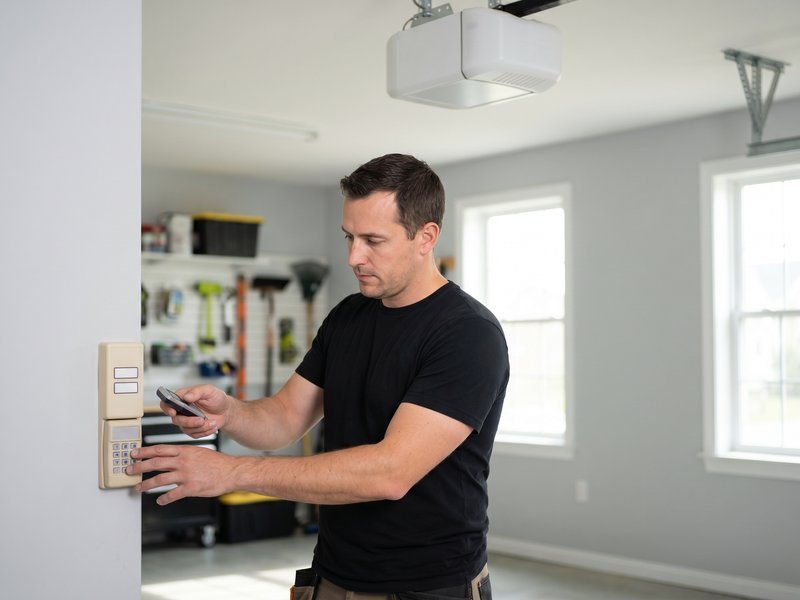 Garage Door Opener Installation job by Hamilton of Shoreline in Mountain View (photo 1)