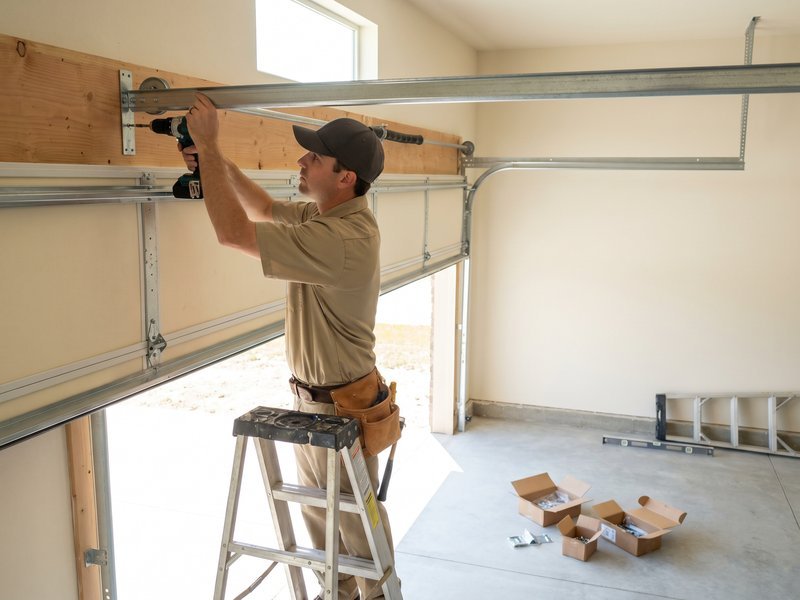 New Garage Door Installation by Hamilton of Shoreline